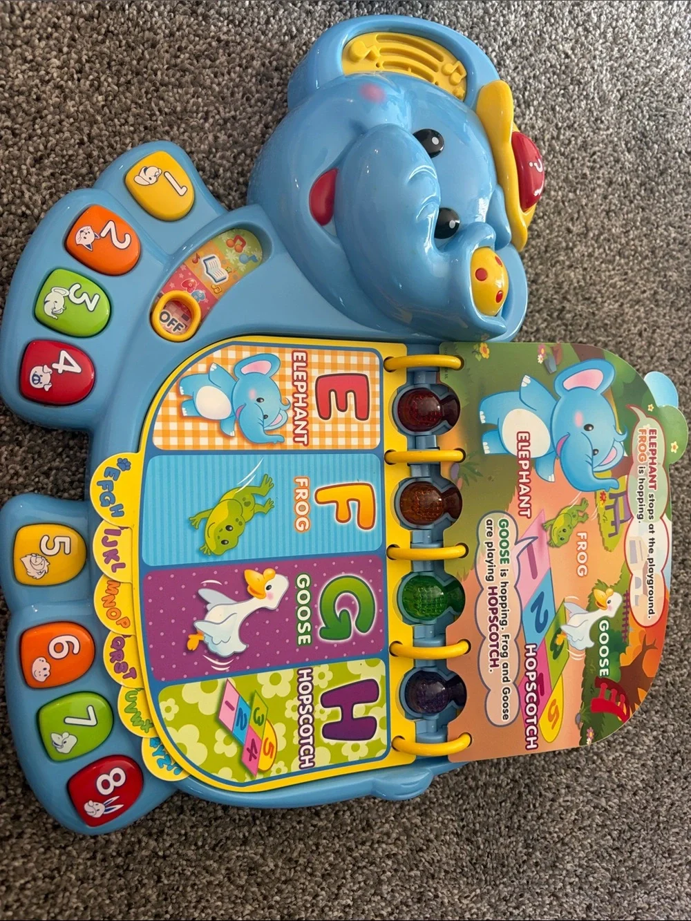 Vtech Touch & Teach Elephant